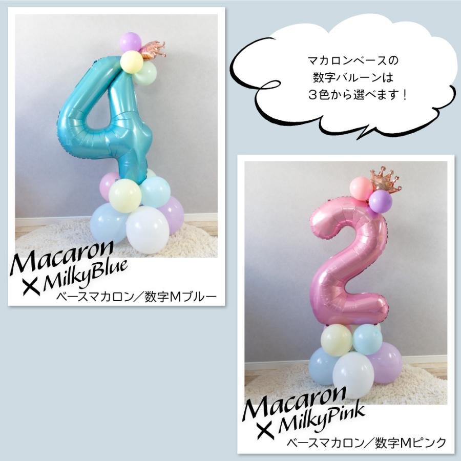 regalo 数字 バルーン 立体セット 誕生日 飾り付け 数字バルーン
