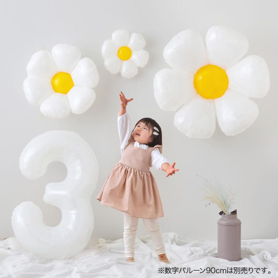 でおすすめアイテム デイジー バルーン ビッグ 風船 飾り付け フラワー かわいい 誕生日 記念日 百日祝 ハーフバースデー ヒナギク 3点セット デイジービッグバルーン Yck Regalo Riosmauricio Com