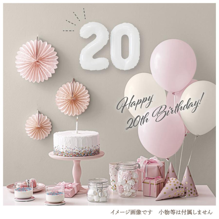 regalo（パーティグッズ） 数字 バルーン 風船 ナンバー 飾り付け 装飾