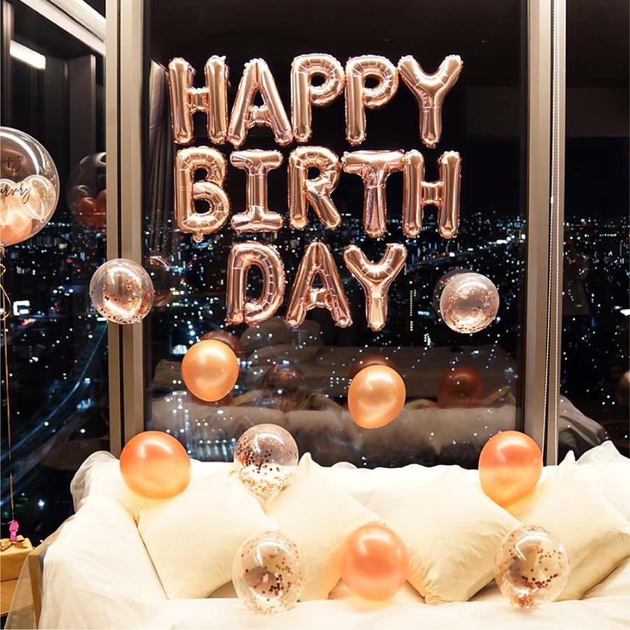 誕生日 バルーン 記念日 お祝い ホテル 風船 コンフェッティ 英文字 パーティー 友達 カップル 男の子 女の子 プチパーティーセット Ycm Regalo ユープラス Paypayモール店 通販 Paypayモール