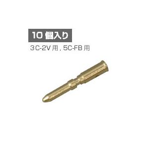 Bnc 75w用コネクタ用 コンタクトピン単体 10個入 防犯カメラ ピン 電子部品 E4589 Yct C3 ユープラス Paypayモール店 通販 Paypayモール