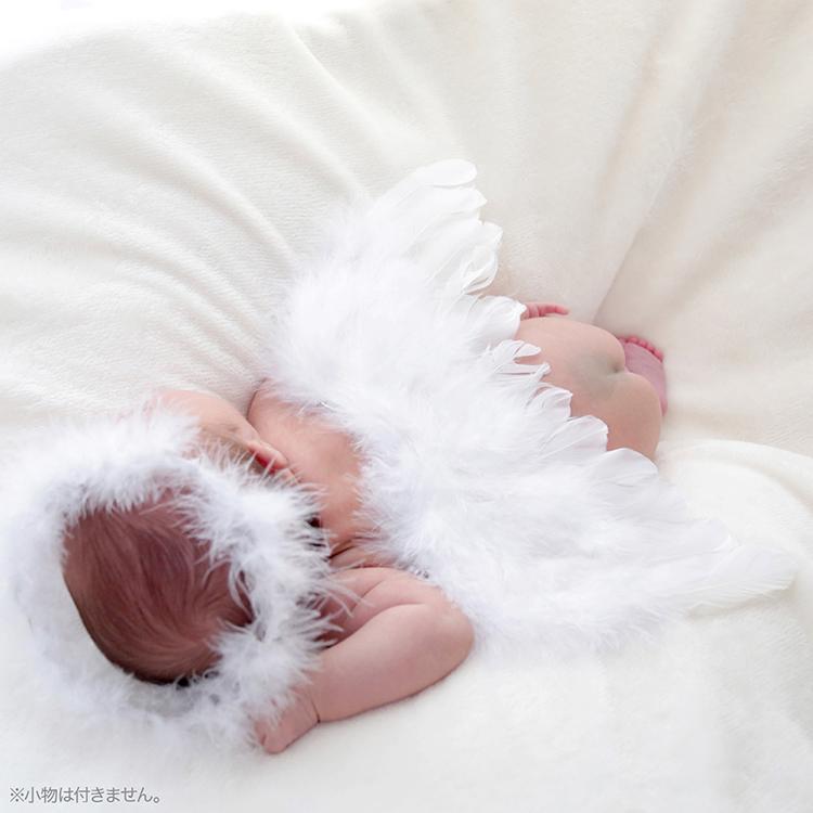 激安の 天使の羽 ニューボーンフォト ベビー おひるねアート 新生児