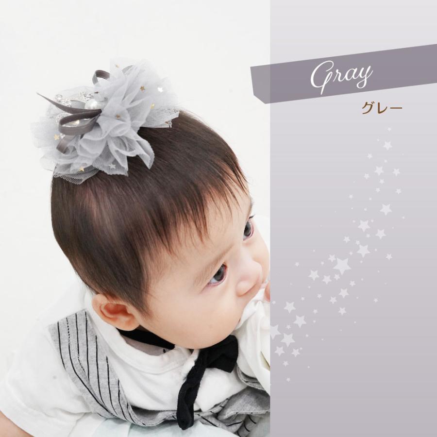 regalo ティアラ ヘアクリップ チュール リボン ヘアアクセサリー 髪