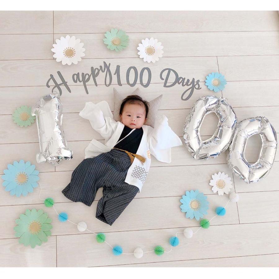 激安商品 誕生日 飾り 飾り付け バルーン 花 フラワー 100日祝い ハーフバースデー セット 女の子 男の子 バースデー 100日 凛花 Yct Regalo Riosmauricio Com