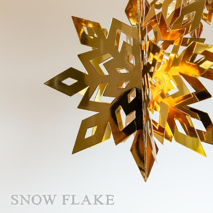 誕生日 飾り付け スノーフレークガーランド クリスマス オーナメント 雪の結晶 パーティー バースデー 北欧 DIY ハンギングデコレーション ...