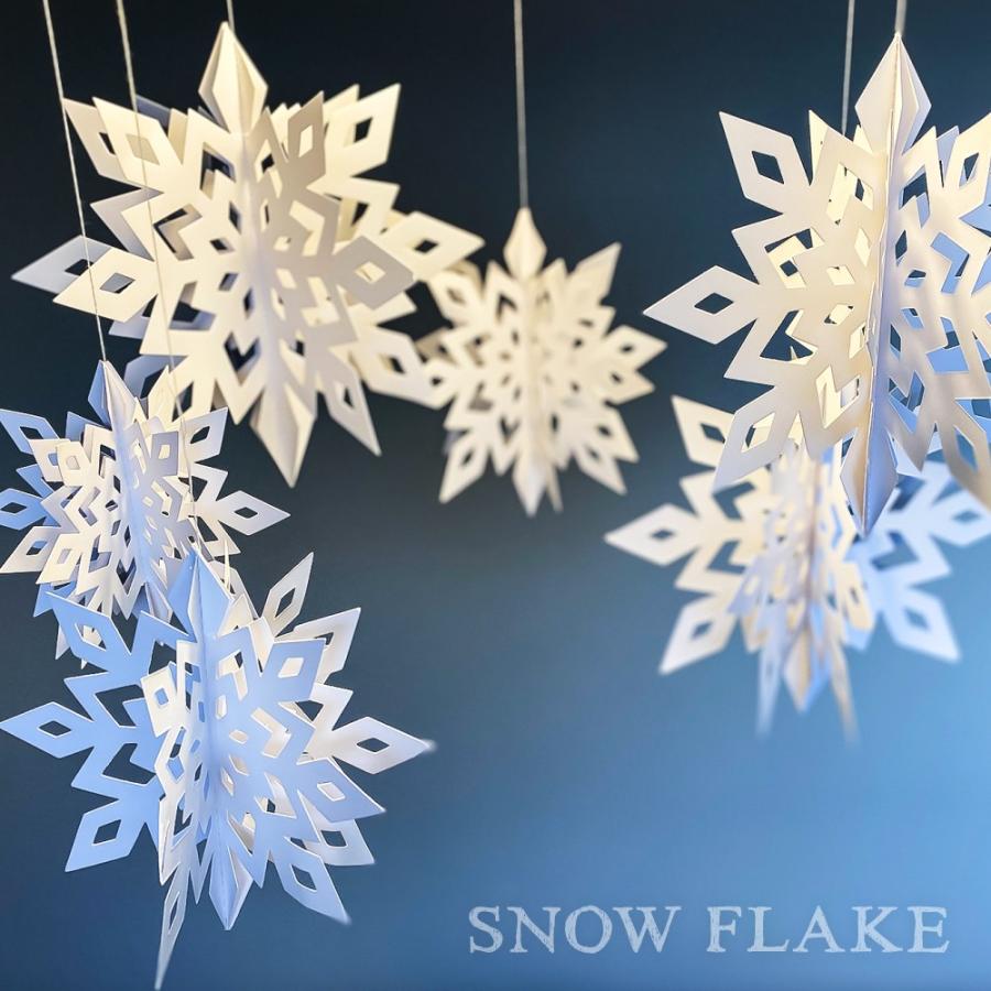 regalo 誕生日 飾り付け スノーフレークガーランド クリスマス