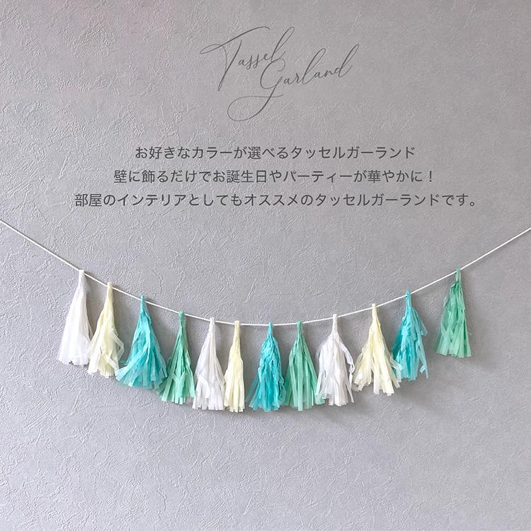 regalo（パーティグッズ） タッセルガーランド 飾り付け