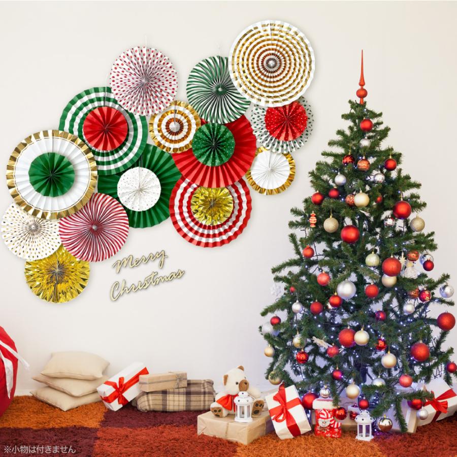 高級感 クリスマス 飾り ペーパーファン Christmas Xmas クリスマスツリー 装飾 パーティー 誕生日 飾り付け おうちフォト 北欧 サンタ セット 送料無料 Ycp Regalo Supplystudies Com