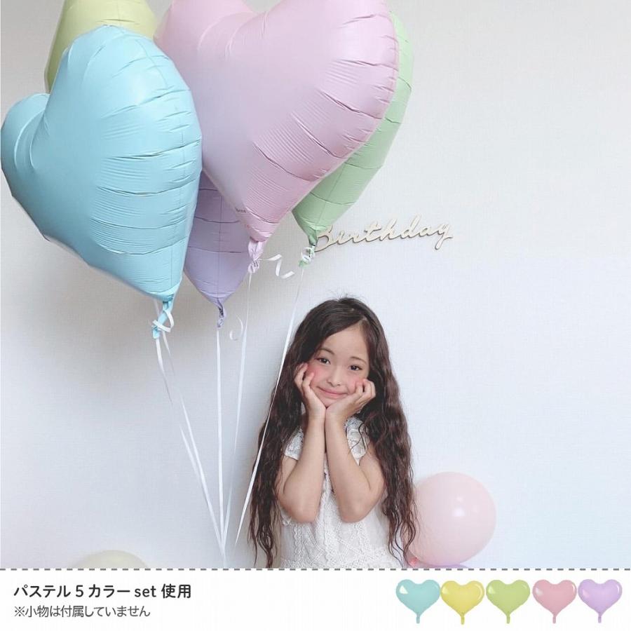 新作入荷 バルーン ハート ヘリウム ガス入り 結婚式 誕生日 飾り付け セット ブーケ ハートバルーン パステル 風船 ハートバルーン5set 代引き不可 Yct Regalo 誕生日プレゼント