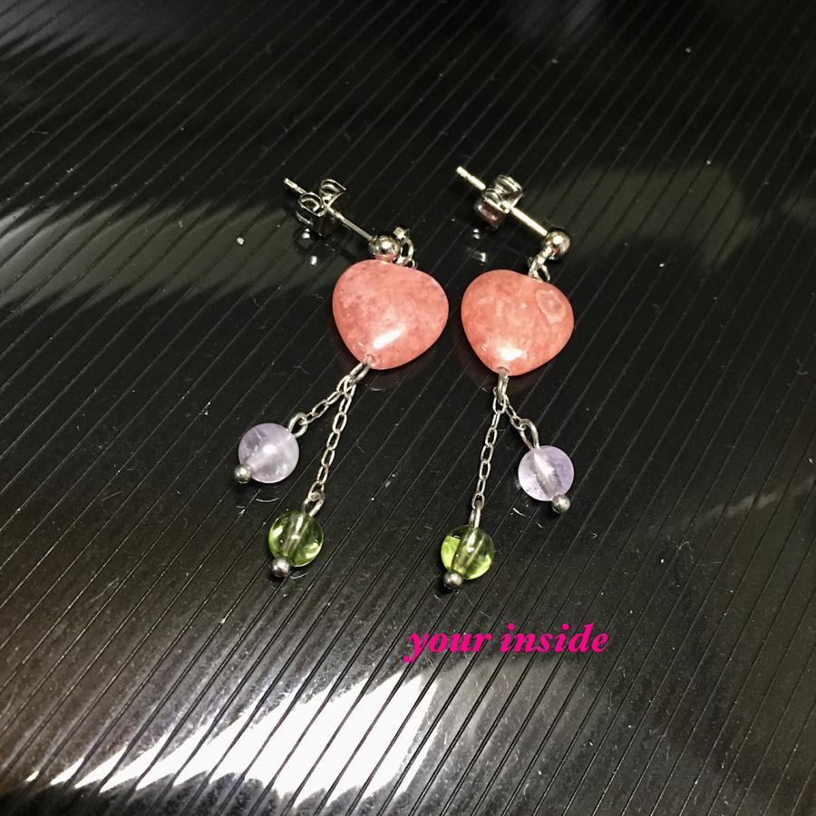 インカローズ ハート ピアス |  | 04