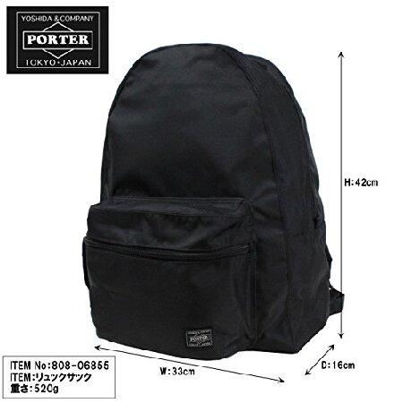 (ポーター) PORTER リュックサック デイパック [ROUND/ラウンド] 808-06855 1.ブラック 