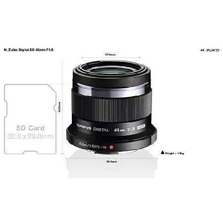 5％OFF5％OFFOLYMPUS 単焦点レンズ DIGITAL 45mm F1.8 ブラック並行