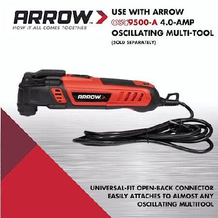 Arrow　OSC125WM-2A　Titanium　PVC,　Metal,　Inch,　Coated　for　Oscillating　and　1-3　Blades　Multitool　Wood,　2-Pack　Cutting　Drywall,