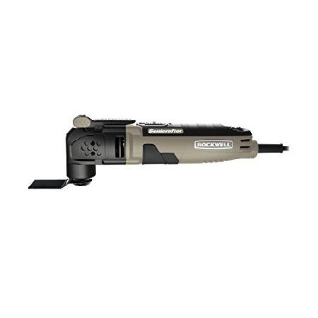 Rockwell　3.0　Amp　and　Universal　Multi-Tool,　Kit　Blade　Oscillating　Variable　Speed,　with　Hyperlock　Clamping,　Bag　System,　with　Sonicrafter　Fit　31-Piece