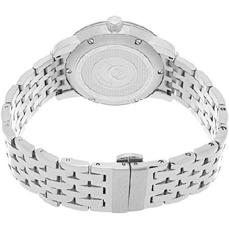 【2026年1月8日以降の発送予定】 Alexander Heroic Macedon Wrist Watch for Men - ブラックダイヤル日付アナログSwiss Watch - ステンレススチールブレスレット腕時計 - Mens Designer Watch a1 【BC1294170442】(47226円)