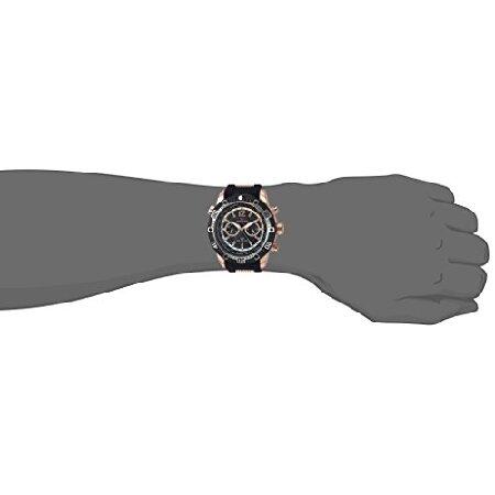 新発売 Invicta Mens Aviator Quartz Watch with Silicone Strap， Two Tone， 26 (Model: 24582)