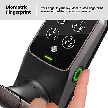 Lockly　Secure　Pro,　Lock　Wi-Fi　Keypad,　Biometric　Voice　Genie(R)　Sensor,　Door　PIN　3D　Lock,　Lock,　Control,　Keyless　Entry　Fingerprint　Smart　Auto　Venetia