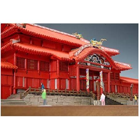 ウッディジョー 1/150 首里城 木製模型 組み立てキット 