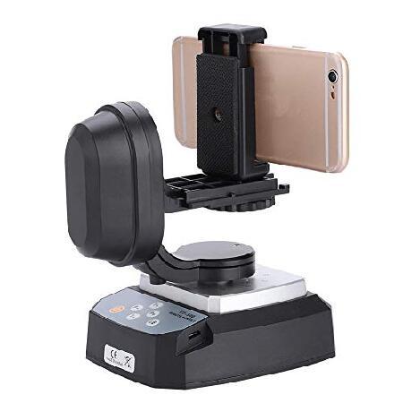 Bigking Remote Control Pan Tilt， YT-500 Motorized Remote Control Pan Tilt Tripod Mount Adapter for Action Cameras Phone Remote Control Pan