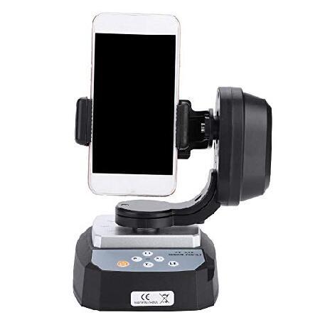 Bigking Remote Control Pan Tilt， YT-500 Motorized Remote Control Pan Tilt Tripod Mount Adapter for Action Cameras Phone Remote Control Pan