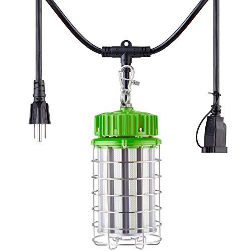 PowerSmith　PTLK52-200　24,000　Lumen　Chain　Temporary　Metal　Rated　with　Work　10ft.　Hanging　Gr　Indoor　and　Cord,　Outdoor　Grounded　Daisy　Light　Power　Hook　LED