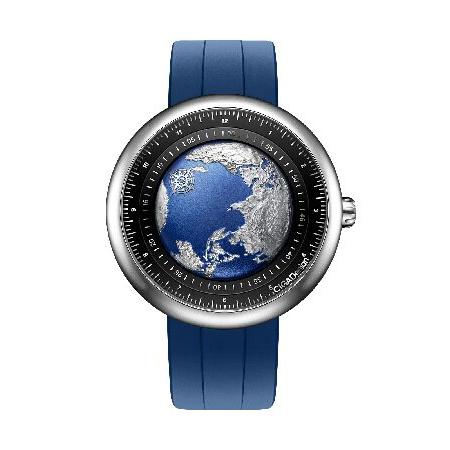 CIGA Design (シガデザイン) 機械式自動巻き腕時計 ブループラネット U