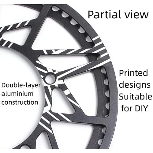 Prowheel Bike 130mm BCD アルミニウム合金 6061 CNC 52T/54T/56T/58T/60T チェーンリング チェーンホイール 交換用チェーンガード チェーンリング 6~12速 MTB チェーンリング お気軽にお問い合わせください