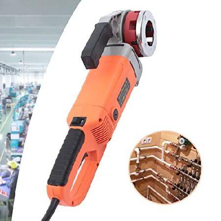 Electric　Pipe　Threader　Rod　Bar　Can,　Brush　Pipe　Head,　Clamp　Threading　Fixed　to　Oil　Ratchet　2&quot;　Dies　Type　2&quot;　Machine　Tap　Set　Pipe　with　Carbon