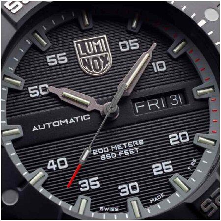 「超メルカリ市」 Luminox XS.3862 メンズ マスターカーボンシール グレーラバーストラップウォッチ， ブラック， 自動巻き腕時計。 【K2536185978】(92552円)