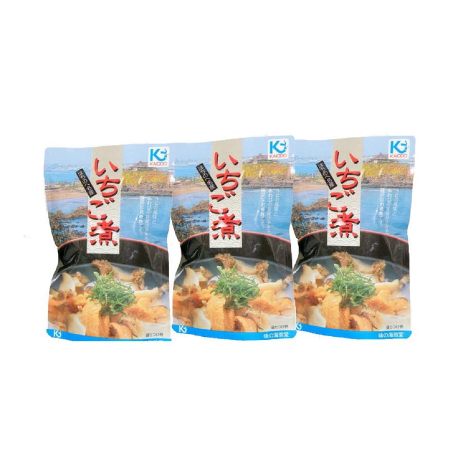 青森 いちご煮 250g×3 / 送料無料 ( 北海道・沖縄・離島は配送不可)｜your-store｜02