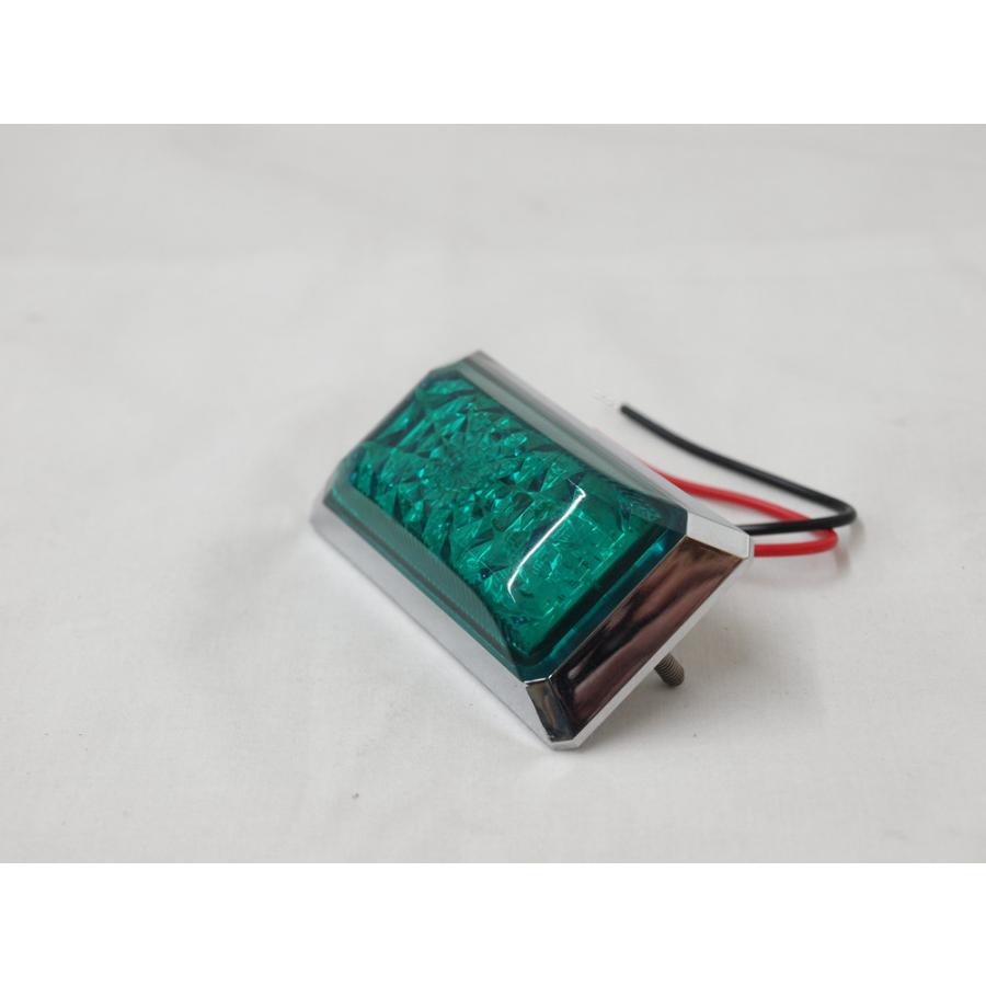 日本ボデーパーツ工業 JB激光 LED角miniマーカー 12/24V対応 グリーン