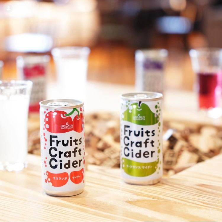 SUN＆LIV（サン＆リブ） Fruits Craft Cider モモ サイダー 200ml×30缶
