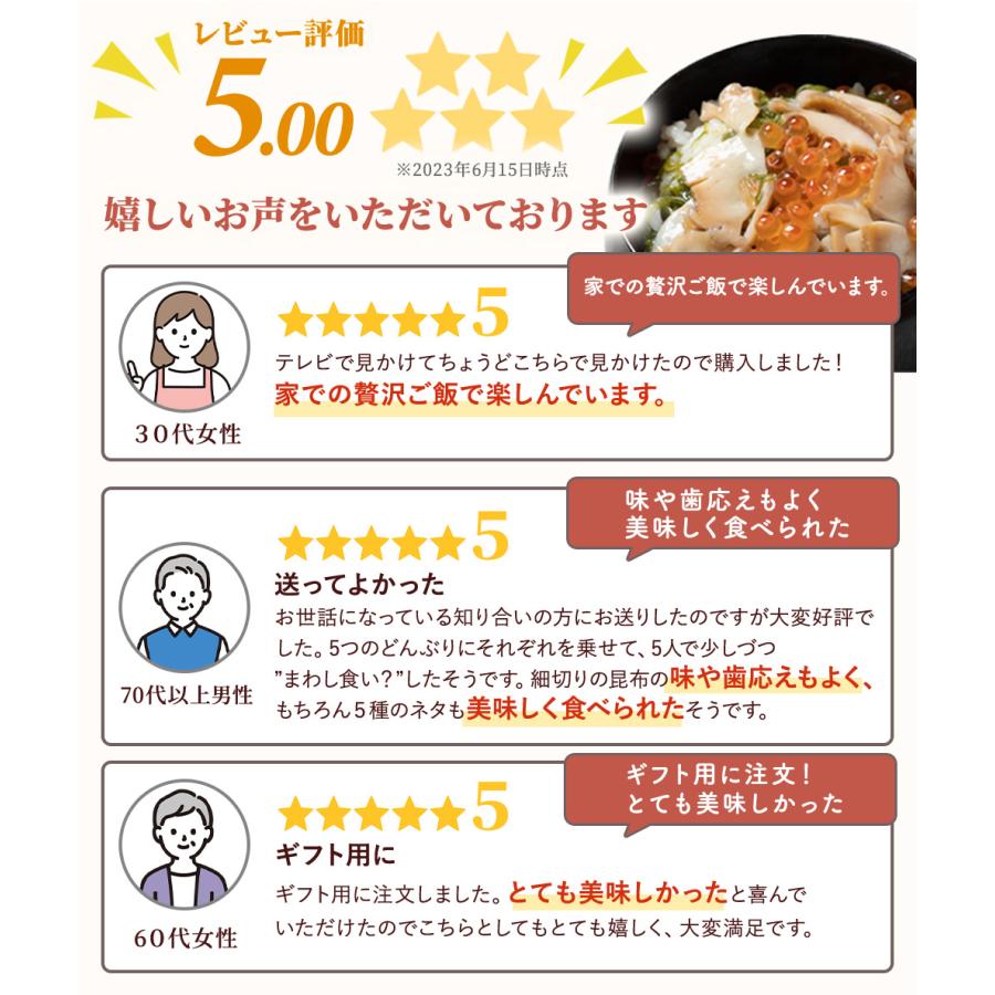 いくら 海鮮 海鮮セット お取り寄せ 瓶ドン 5本セット ウニ サーモン イカ タコ あわび 国産 海鮮丼 お取り寄せ 岩手 宮古 三陸 川秀 | ブランド登録なし | 14