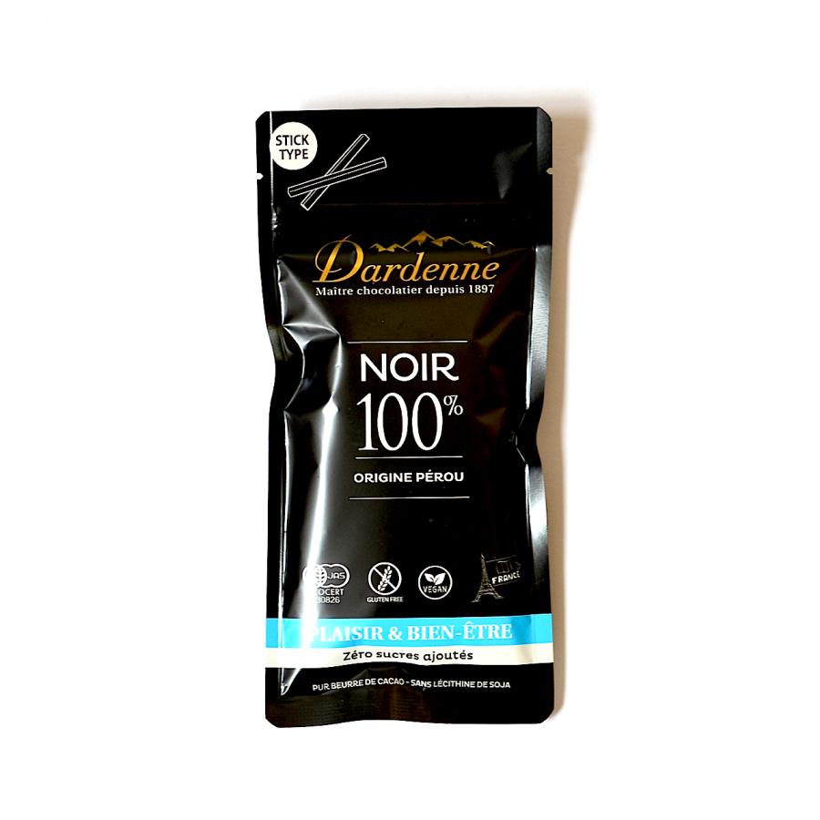 ダーデン 有機アガベチョコレート スティック (カカオ 100%) 48g×1袋