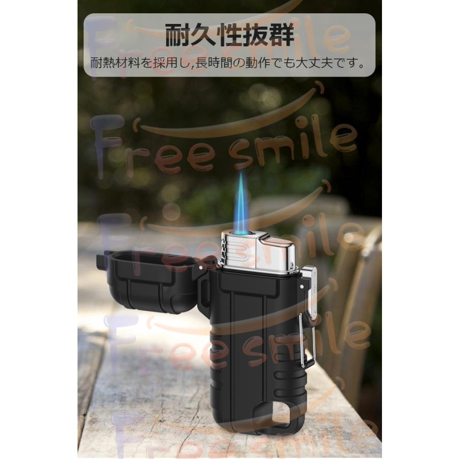 ターボライター ガス注入式 ガスライター コンパクト 軽量 強力 ガス