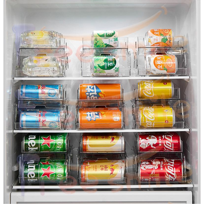 缶ストッカー 缶収納ラック ラック 缶ケース 2段 折りたたみ 冷蔵庫
