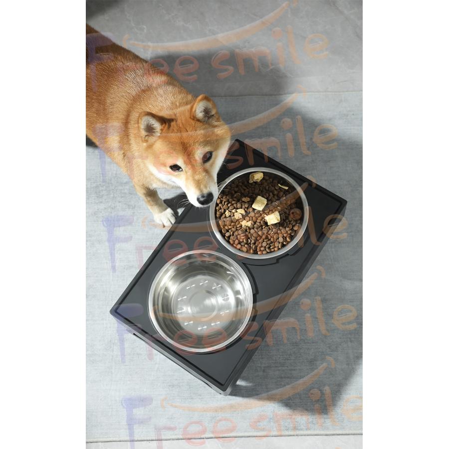 フードボウル 犬 餌入れ 折りたたみ 食器 スタンド 犬用食器 餌皿 15度