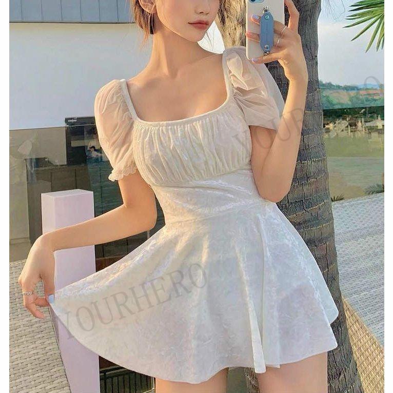 水着 ワンピース レディース フレア 長袖 半袖 透け感 スカート 体型カバー 大人可愛い 大人女子 大人ガーリー りぼん キュート フェミニン 海 8TmGlxPaRA, レディースファッション 水着 ホワイト リボン sexy 体型カバー ワンピース レース 韓流 長袖