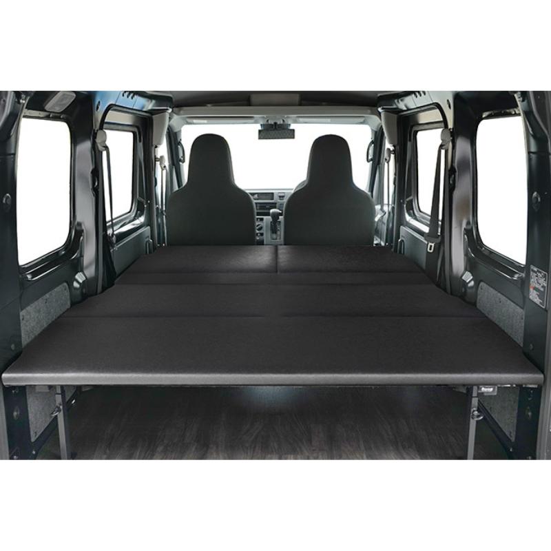 全長180cm (ブラックレザータイプ) ロングサイズ ベッドキット