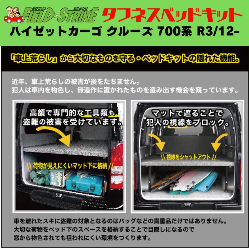 ラゲージサイズ (ブラックレザータイプ) ハーフサイズ ベッドキット