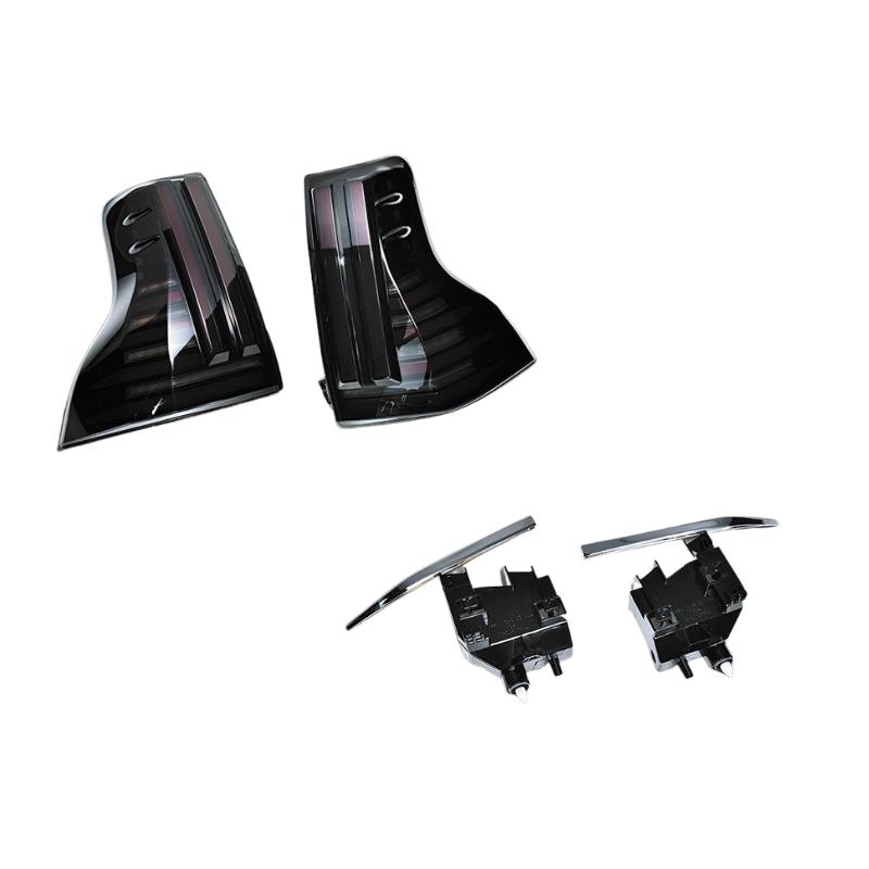 スモークレンズ) LED テールランプ 左右セット ランドクルーザープラド