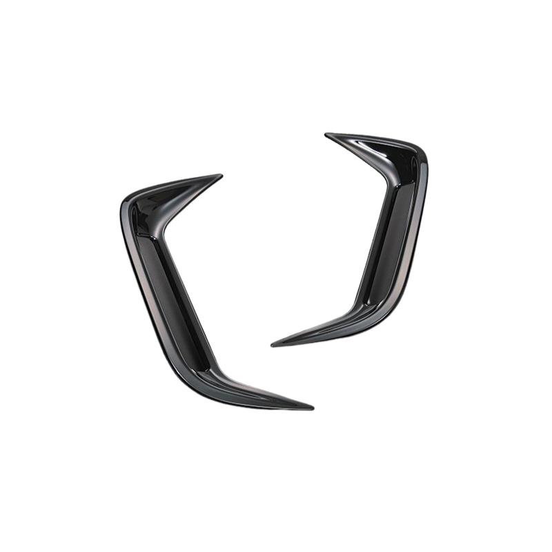 ピアノブラック) ABS製 リアリフレクターガーニッシュ ヤリスクロス