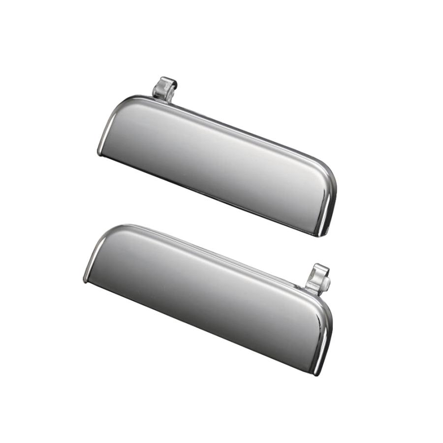 クロームメッキ) フロント 2Pセット 交換式 アウトサイドドアハンドル