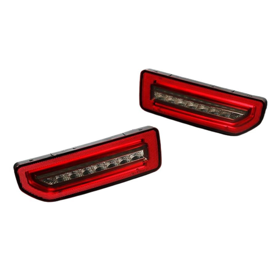 レッドスモークレンズ インナークローム) 流星バージョン オールLED 