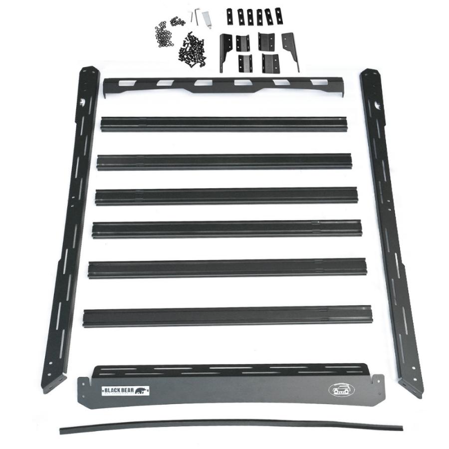 専用4本 積載能力アップ ロータイプ ルーフラック ショートタイプ