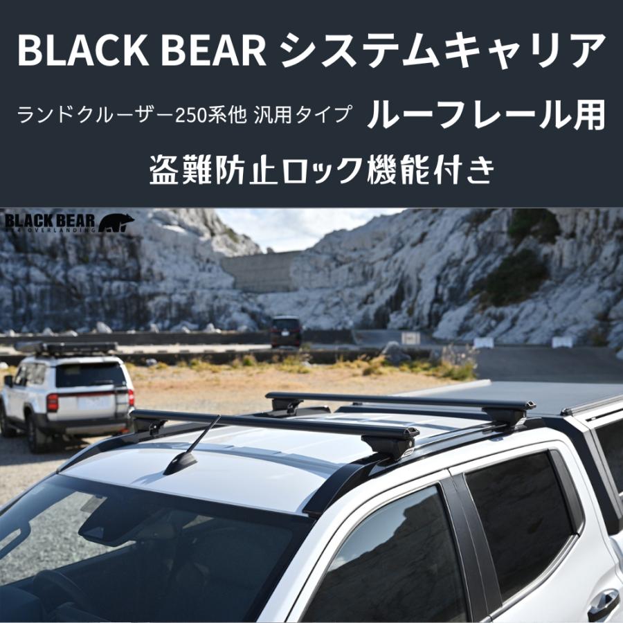遊びの可能性を、屋根の上に！ (ベース部分2P) ルーフレール用キャリア