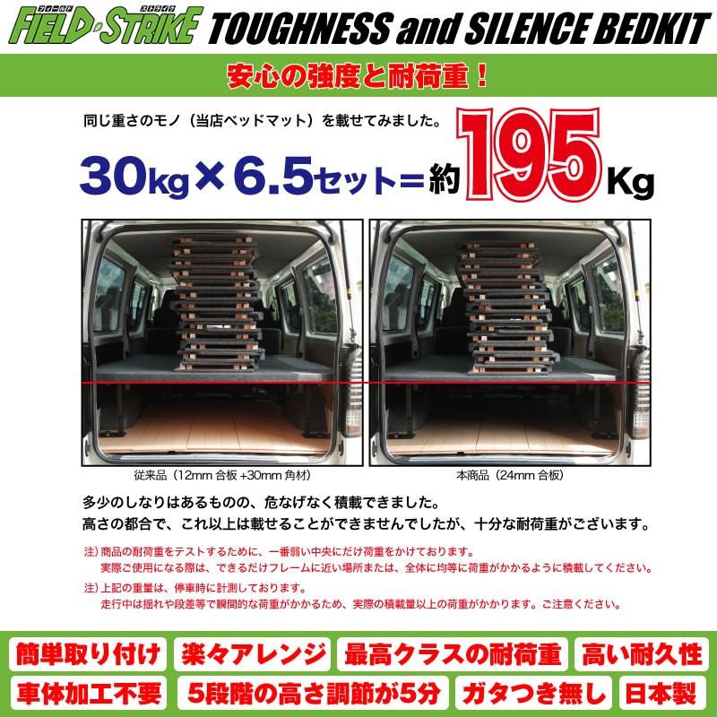 キャラバン ベッドキット ラゲージ用 NV350 DX 4ドア ヒーターなし専用