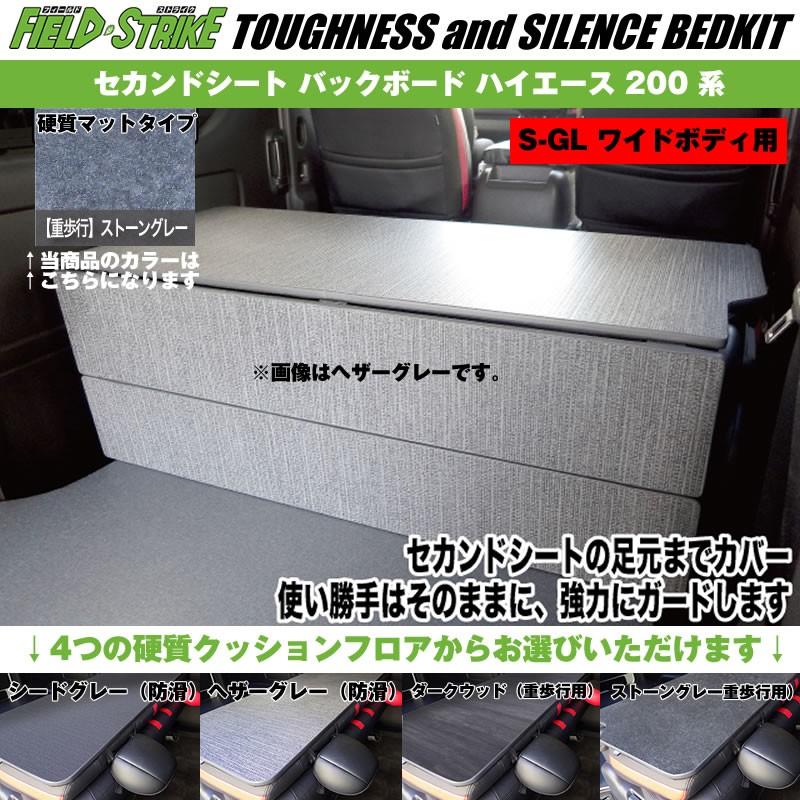 S-GL ワイドボディ用(硬質マットタイプ/重歩行用ストーングレー
