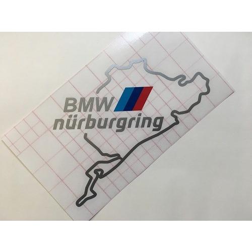 NURBURGRING  ニュルブルクリンク カッティングステッカー BMW用 typeA｜yours-decal｜02