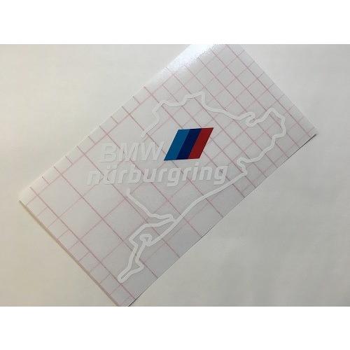 NURBURGRING  ニュルブルクリンク カッティングステッカー BMW用 typeA｜yours-decal｜03